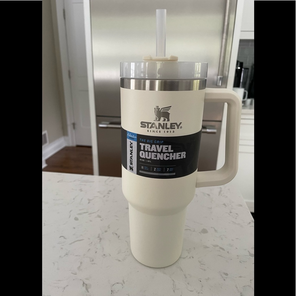 Brand New Stanley 40oz Travel Tumbler in Color Cream LAST ONE!!